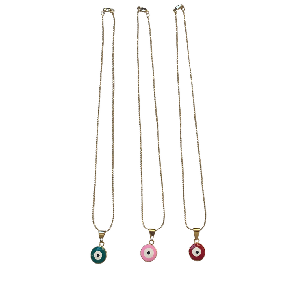 
            
                Load image into Gallery viewer, Baby Eye Chain Necklace
            
        
