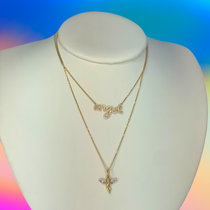 Angel Gold Neckalce