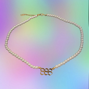 
            
                Load image into Gallery viewer, 888 Pearl Choker
            
        