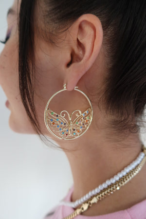 Butterfly Hoops