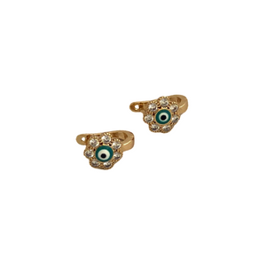 Flower Eye Earrings