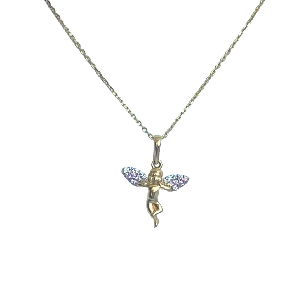 
            
                Load image into Gallery viewer, Flying Cherub Necklace
            
        
