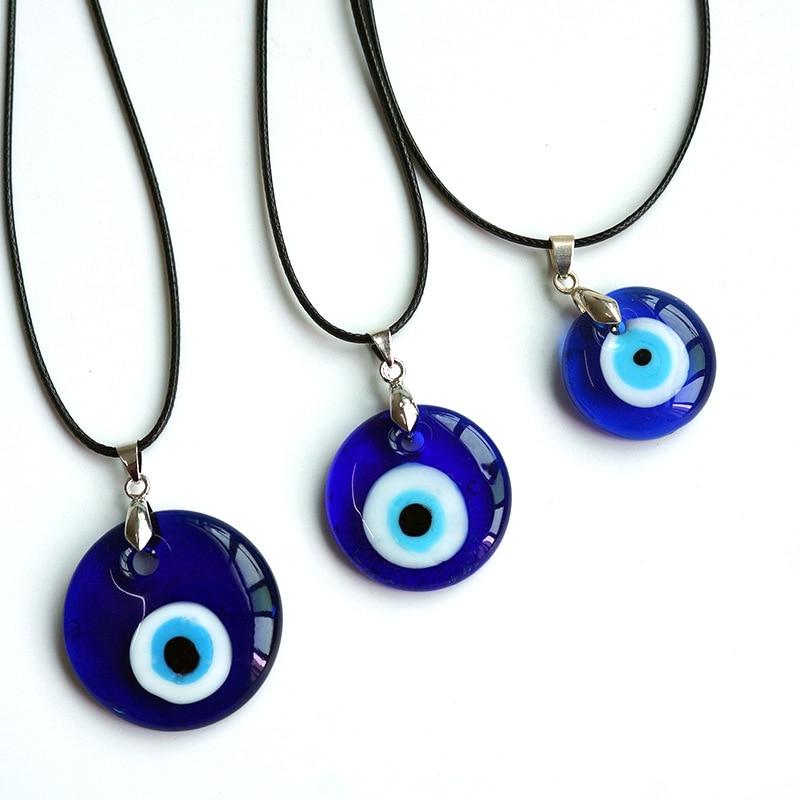 Indigo Eye Chord Necklace