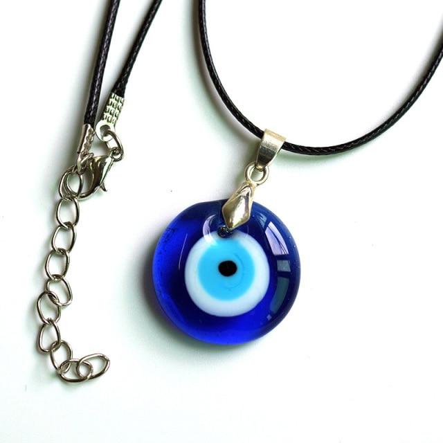 Indigo Eye Chord Necklace