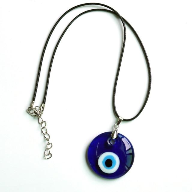 Indigo Eye Chord Necklace