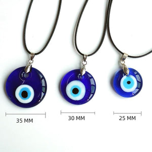 Indigo Eye Chord Necklace